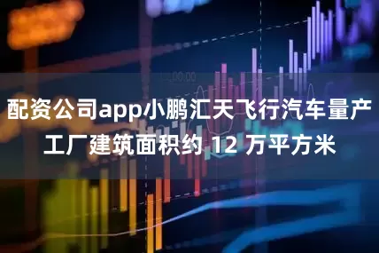 配资公司app小鹏汇天飞行汽车量产工厂建筑面积约 12 万平方米